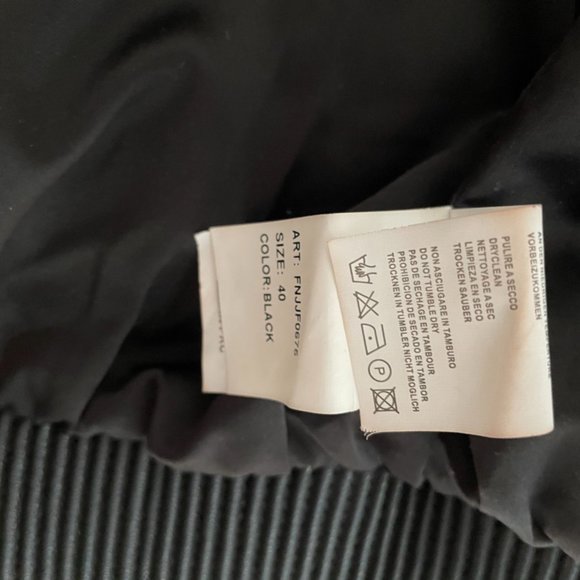 Fun&Fun Curly Black Furry Jacket - Picture 10 of 10